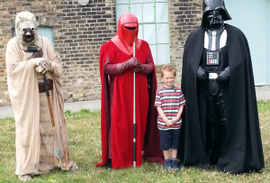 Ben with Darth_Vader and friends